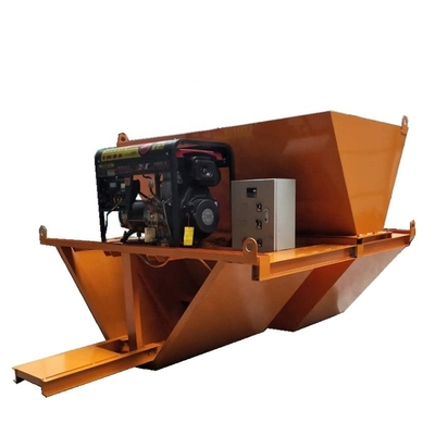 Lavori di costruzione semplificati con la pavimentatrice a vibratore di cemento di Ditches Paver