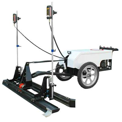 Spessore della pavimentazione a quattro ruote laser a schermo per il progetto di livellamento del pavimento di cemento