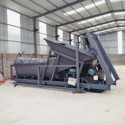 Distribuzione diretta Impianto di screening mobile 11m*2.2m*3.7m Dimensione 1800 kg Peso schermo rotativo