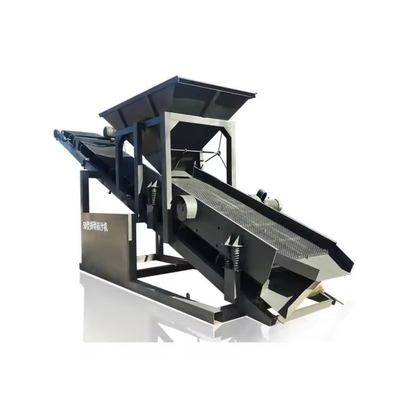 Vibrating Sand Screening Machine con schermo a tamburo alimentato a tre strati di vibrazione esterna