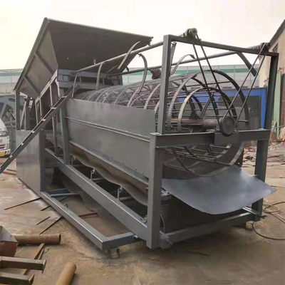 Vibrating Sand Screening Machine con schermo a tamburo alimentato a tre strati di vibrazione esterna