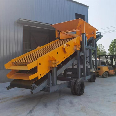 Macchine automatiche a doppio strato per lo screening della sabbia a vibrazione per il minerale in impianti di produzione