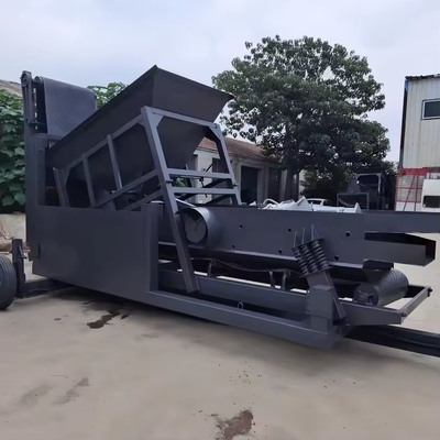 Macchina per lo screening delle pietre a tre strati per il supporto delle vibrazioni per il minerale da 1800 kg