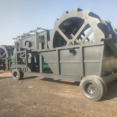 Macchine per lo screening del suolo di tipo 20 personalizzabili per la separazione mobile di minerale e ghiaia