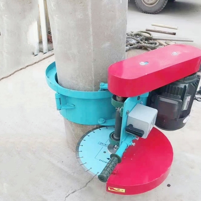 Tagliatore di pile di cemento portatile 1050*500*400mm Fonte di alimentazione elettrica per il taglio di pile di cemento