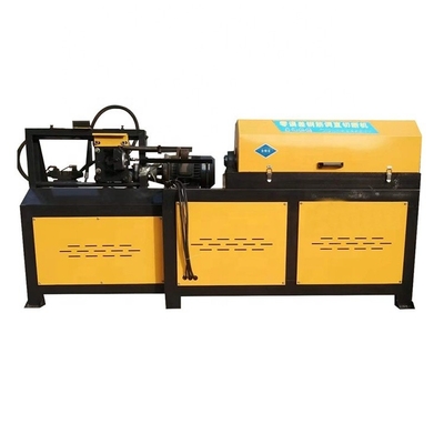 Potenza del motore nero 7.5-16kw Alta velocità CNC macchina di taglio e raddrizzamento di barre d'acciaio