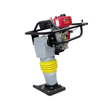 70 kg Aziende agricole Benzina portatile Tamping Rammer Compattatore per le esigenze del cliente