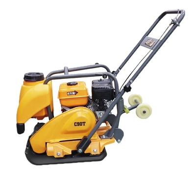 Compattatore di piastre di compattazione del terreno con motore vibratore manuale 1050*370*690 mm