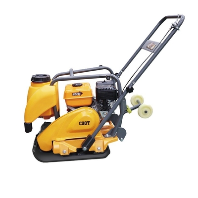 Compattatore di piastre di compattazione del terreno con motore vibratore manuale 1050*370*690 mm