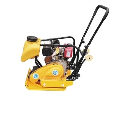 Compattatore di piastre di compattazione del terreno con motore vibratore manuale 1050*370*690 mm