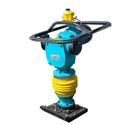 75 kg Motore a benzina 5.5 hp Tamper Rammer Lunga durata di vita Compattazione Vibratori Impatto