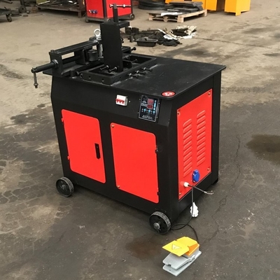 Fornitore elettrico per tubi quadrati in acciaio al carbonio WG38 CNC con sistema idraulico e velocità elevata
