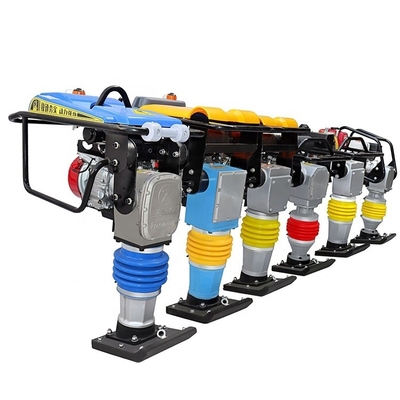 Compattatore di piastre personalizzato da 90 kg Rammer di attenuazione a forte vibrazione con GX160 / Robin Gasoline