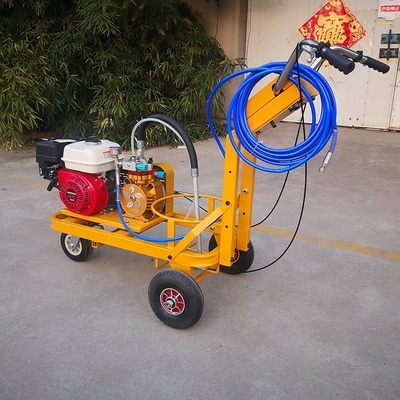 Macchina di verniciatura a spruzzo per la marcatura stradale Applicatore a spruzzo freddo a mano per la marcatura veloce