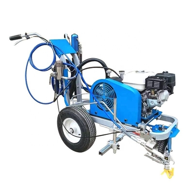 90 kg Macchine per la marcatura stradale a spruzzo freddo a spinta manuale Equipaggiamento per la marcatura delle linee stradali