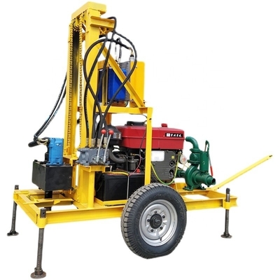 Lavori di costruzione 600 kg per la trivellazione di pozzi d'acqua camion con compressore