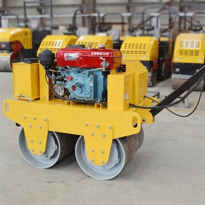 Progettazione 20KN*2 Forza eccitante Hand Road Roller Compactor per una migliore costruzione stradale