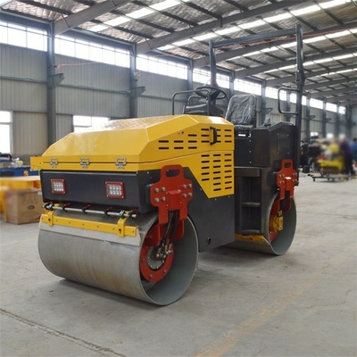 Motore ad alta potenza 600 kg Roller vibratore a doppia ruota per la compattazione stradale