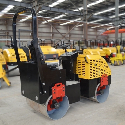 Motore ad alta potenza 600 kg Roller vibratore a doppia ruota per la compattazione stradale