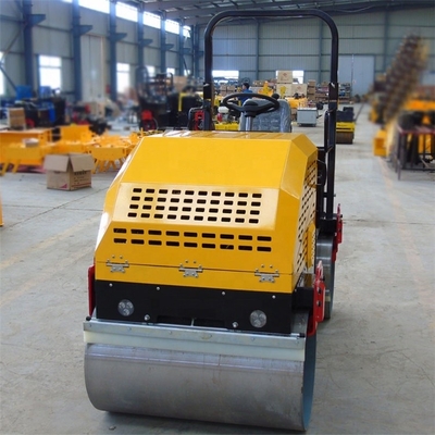 Motore ad alta potenza 600 kg Roller vibratore a doppia ruota per la compattazione stradale